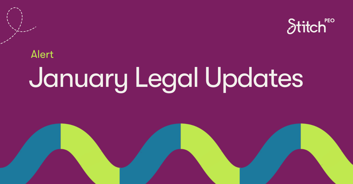 January Legal Updates