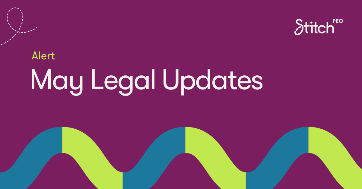 May Legal Updates