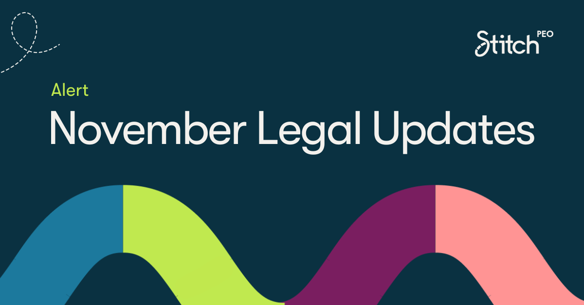 November Legal Updates