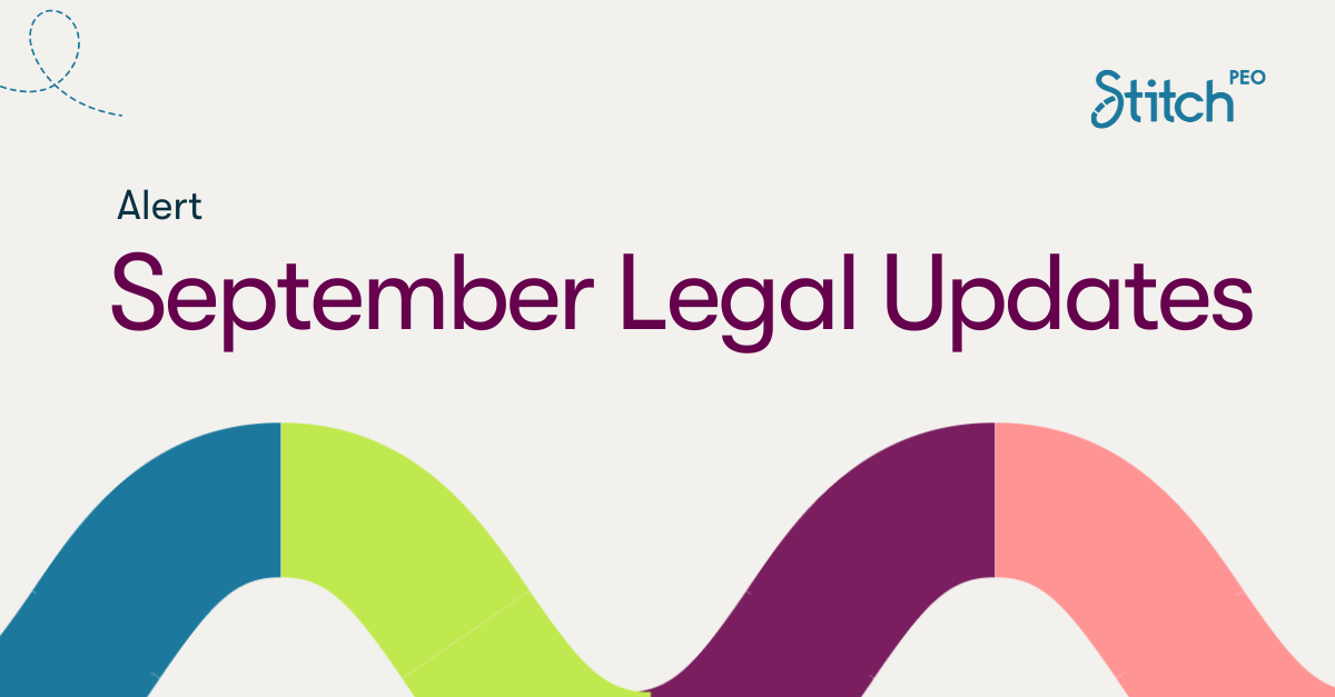 September Legal Updates